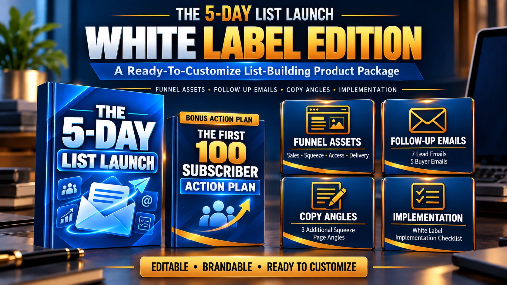 The 5-Day List Launch White Label Edition package