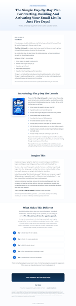 Sales page preview