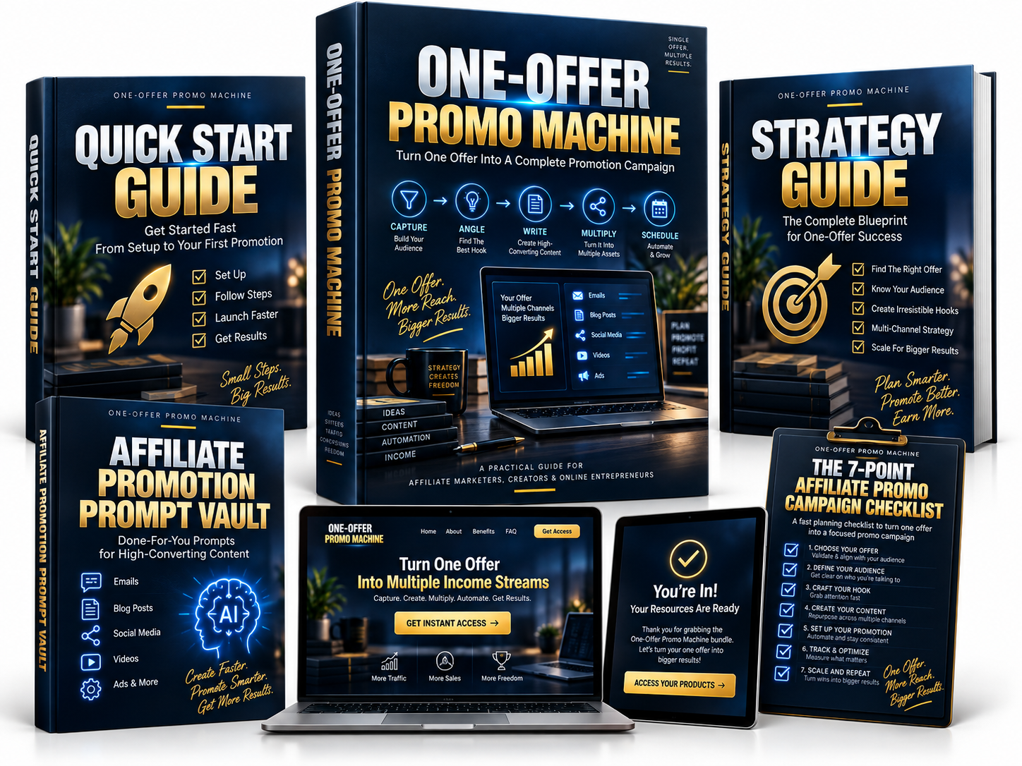 One-Offer Promo Machine White Label bundle