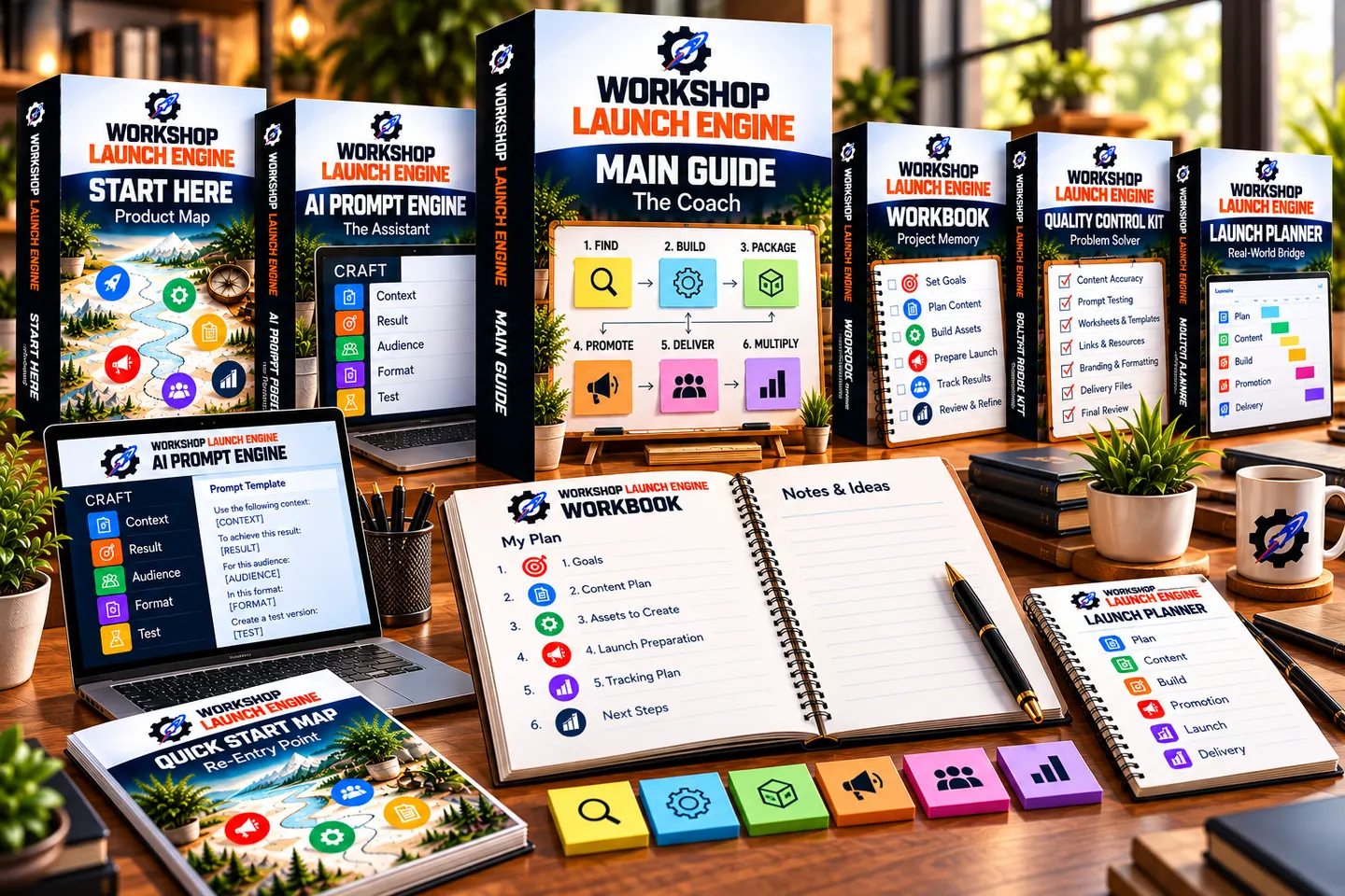 Workshop Launch Engine complete workshop creation system